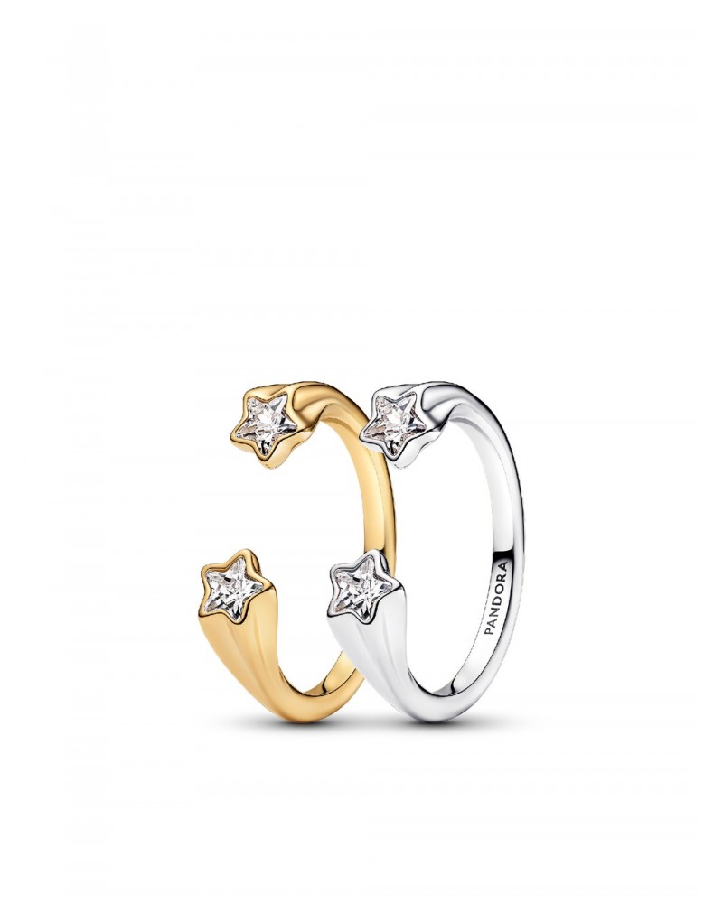 Conjunto de Regalo Anillos Estrellas Fugaces Pandora BG2426