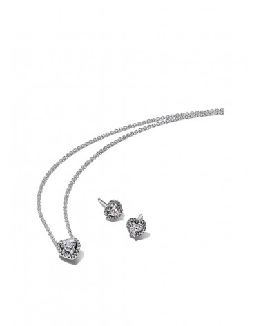Conjunto de Regalo Corazón en Relieve Pandora B801263