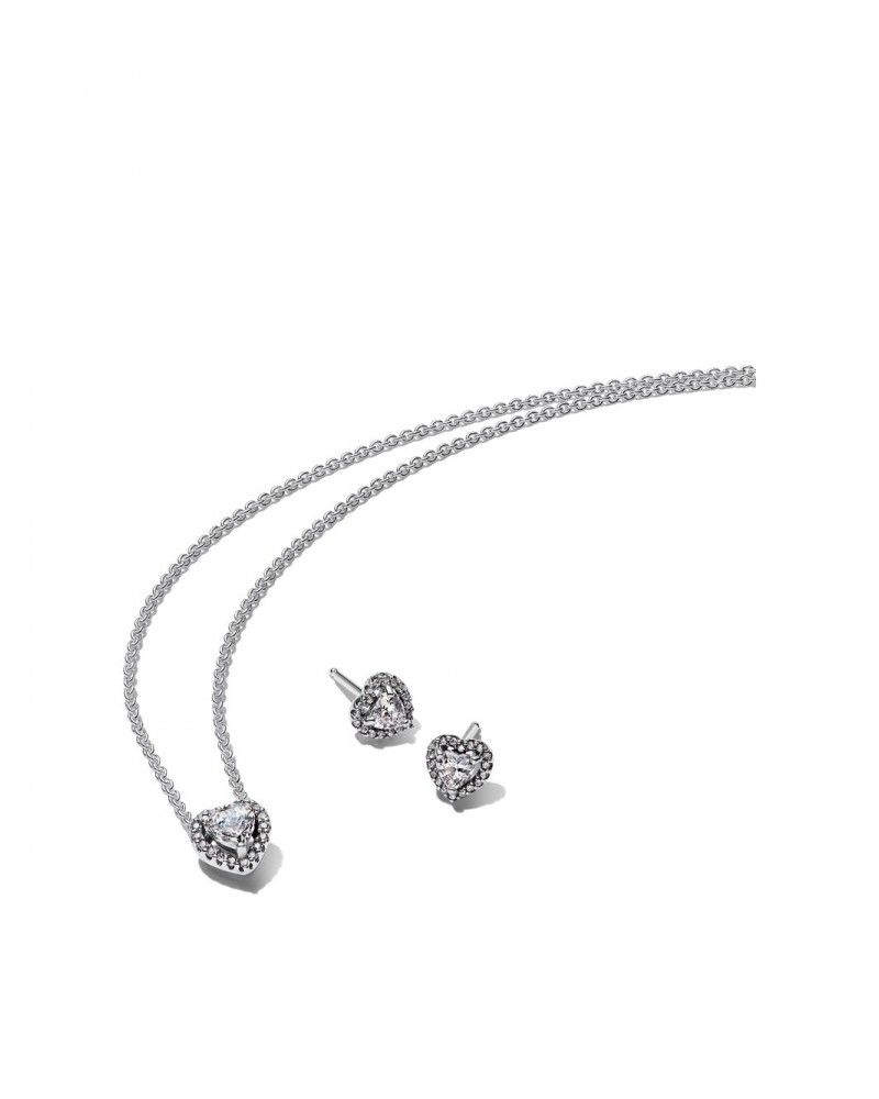 Conjunto de Regalo Corazón en Relieve Pandora B801263
