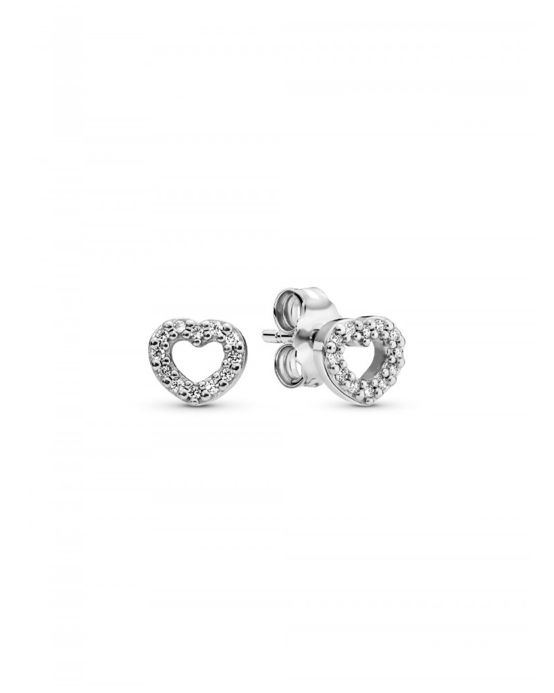 Pendientes Pandora en plata de ley y circonita cúbica 290528CZ