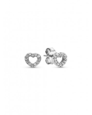 Pendientes Pandora en plata de ley y circonita cúbica 290528CZ