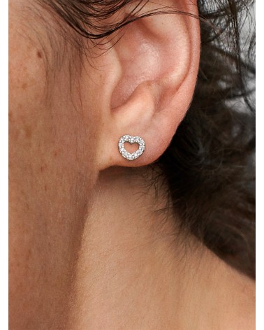 Pendientes Pandora en plata de ley y circonita cúbica 290528CZ - foto 2