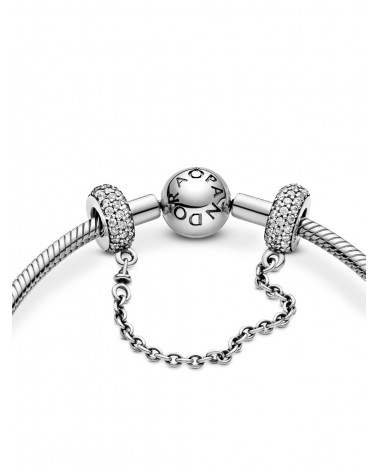 Cadena Pandora de seguridad Inspiración pavé 791736CZ - foto 3