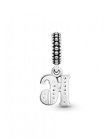 Charm Pandora colgante en plata de ley 16 Años de Amor 797261CZ - foto 3