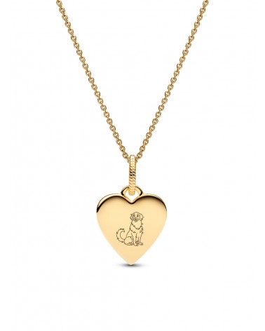Conjunto de regalo Collar Corazón Grabable Pandora PSE26133