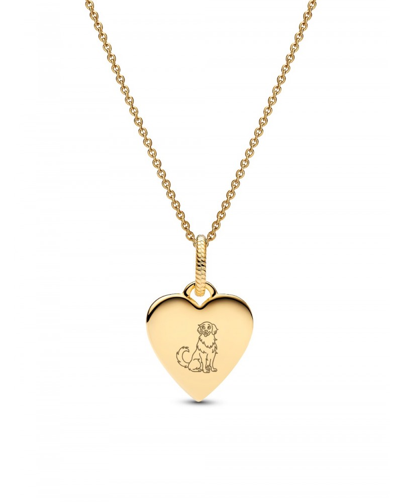 Conjunto de regalo Collar Corazón Grabable Pandora PSE26133
