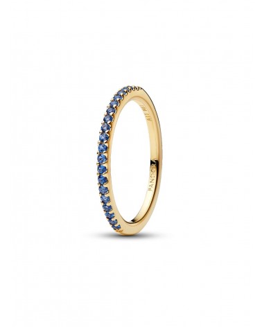 Anillo Pandora Banda Azul Brillante 162999C02