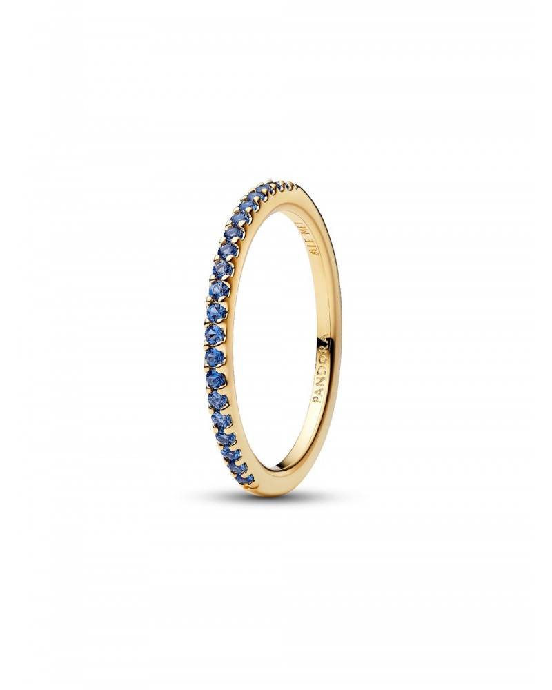 Anillo Pandora Banda Azul Brillante 162999C02