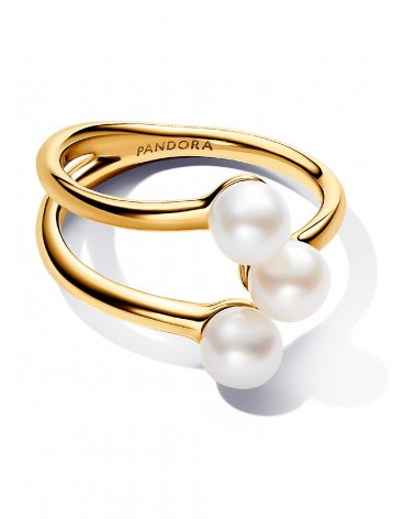 Anillo Pandora Abierto Perla Cultivada de Agua Dulce Tratada 163285C01 - foto 3