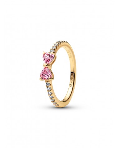 Anillo Pandora Lazo Rosa Brillante 163510C01