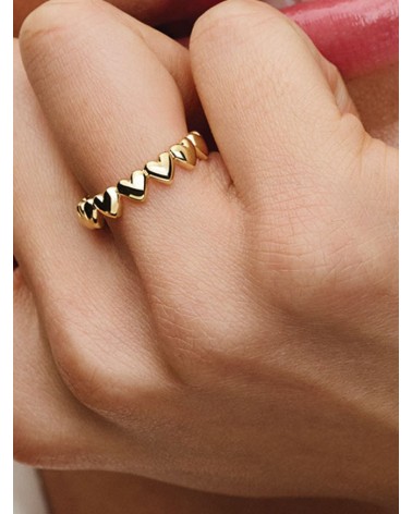 Anillo Pandora Fila de Corazones 163427C00 - foto 3