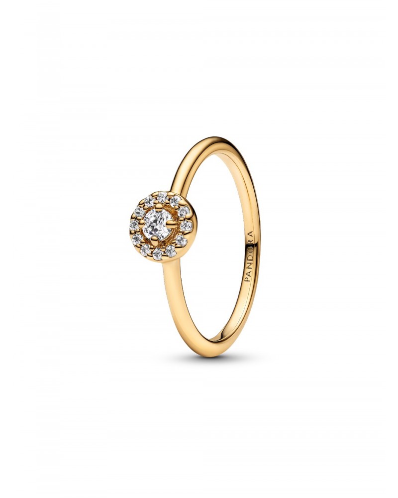 Anillo Pandora Halo Redondo en Pavé 163554C01