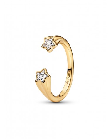 Anillo Pandora Abierto Estrellas Fugaces 163582C01