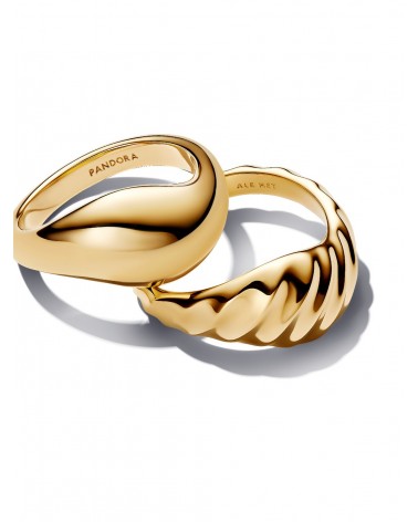 Anillos Pandora Combinables Ondulados 163832C00 - foto 2