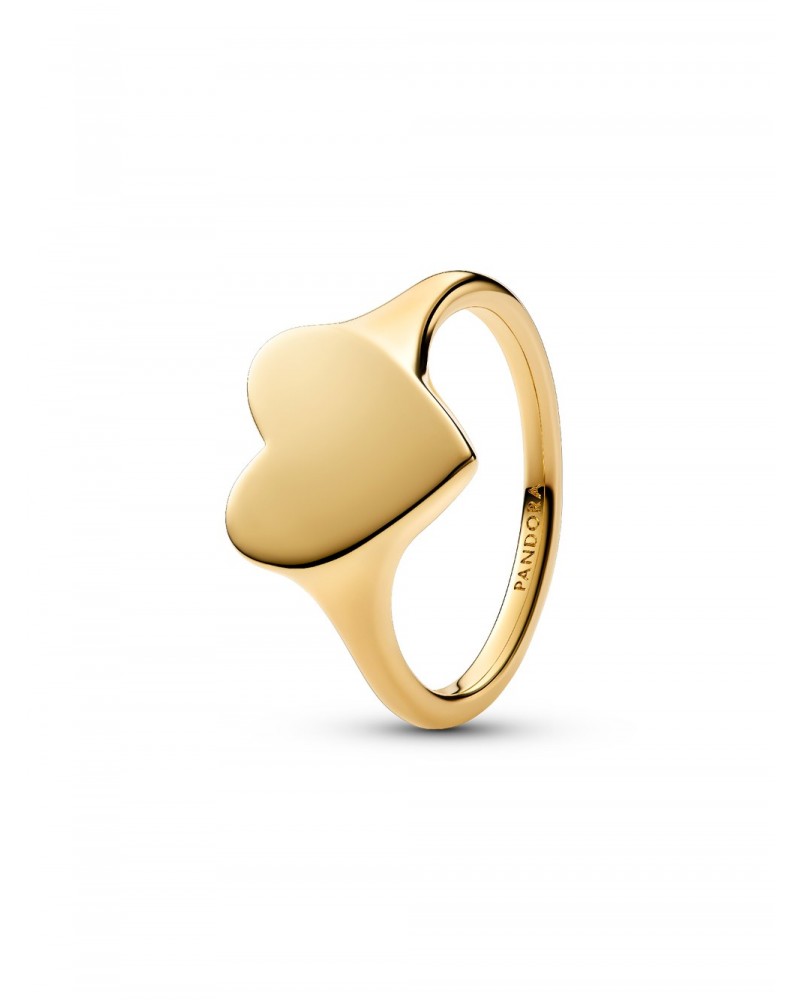 Anillo Pandora Corazón Grabable 163988C00