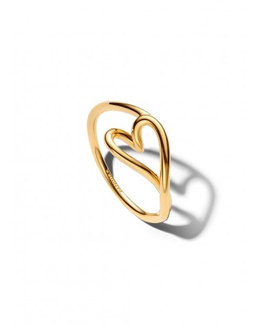 Anillo Pandora Corazón Pequeño Forma Orgánica 164361C00