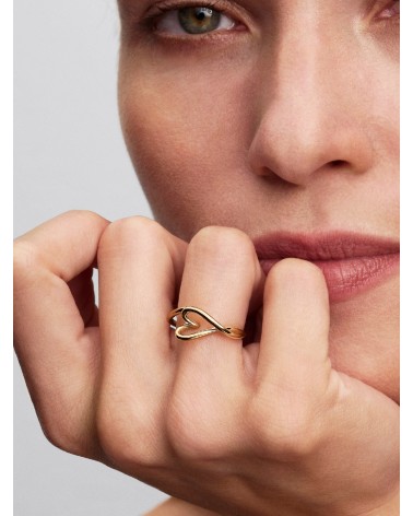 Anillo Pandora Corazón Pequeño Forma Orgánica 164361C00 - foto 3