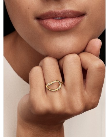 Anillo Pandora Forma Orgánica con Gemas Engastadas 164676C01 - foto 3