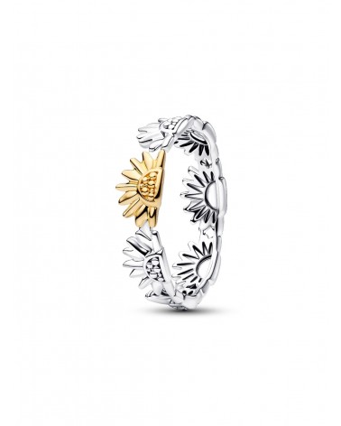Anillo Pandora Girasol en Dos Tonos 164702C00