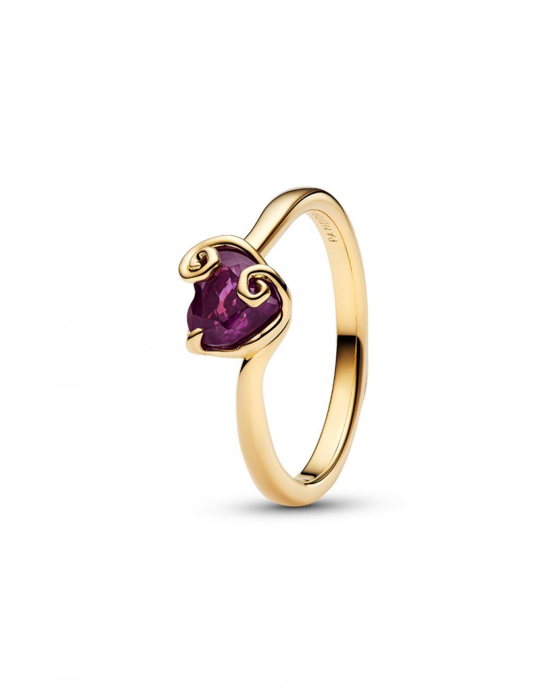 Anillo Pandora Corazón Morado Sally de Pesadilla antes de Navidad de Disney 164734C01