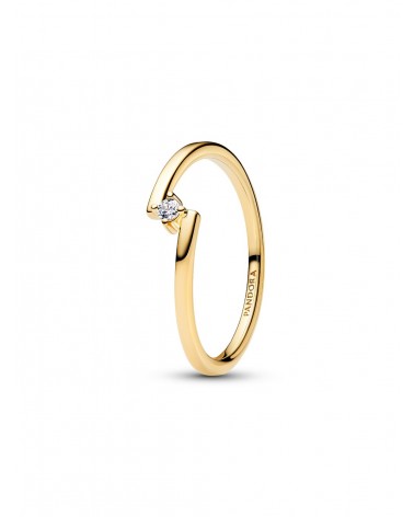 Anillo Pandora Solitario Abierto 165110C01