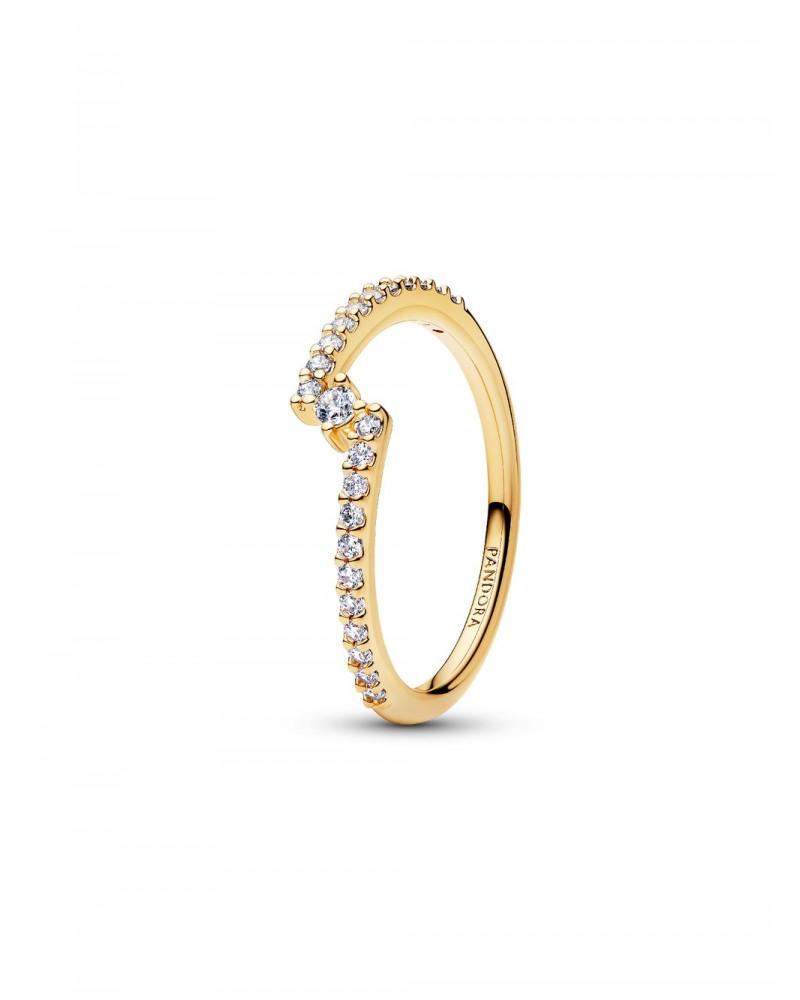 Anillo Pandora Abierto en Pavé Brillante 165111C01