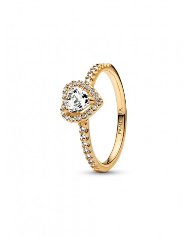 Anillo Pandora Corazón en Relieve 168421C01