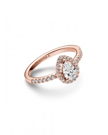 Anillo Pandora Halo Brillante Corte Pera 182835C01 - foto 2