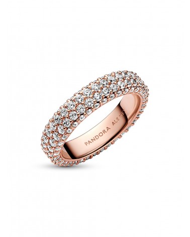 Anillo Pandora Fila Doble en Pavé 182629C01 - foto 2