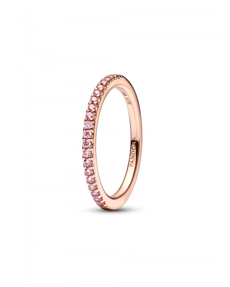 Anillo Pandora Banda Rosa Brillante 182999C01