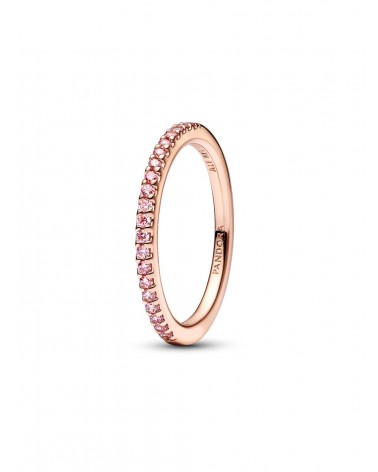 Anillo Pandora Banda Rosa Brillante 182999C01