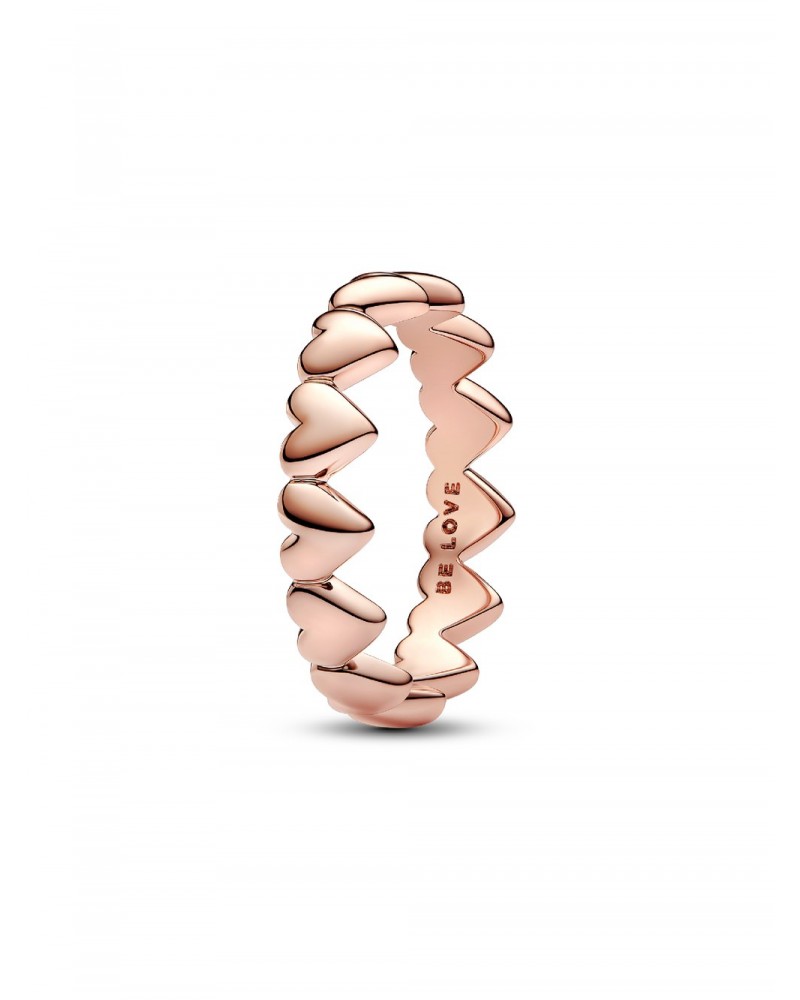 Anillo Pandora Fila de Corazones 183427C00