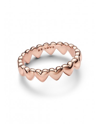 Anillo Pandora Fila de Corazones 183427C00 - foto 2
