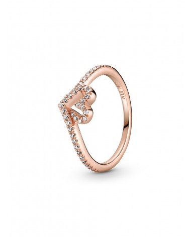 Anillo Pandora Corazón Espumoso Brillante 189302C01