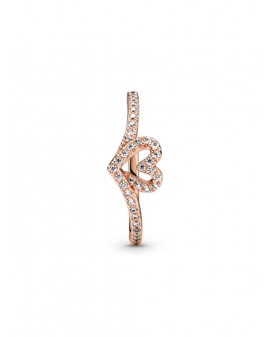 Anillo Pandora Corazón Espumoso Brillante 189302C01 - foto 3