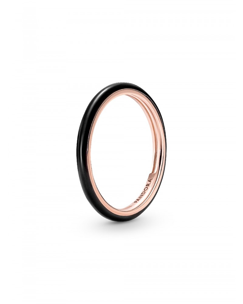 Anillo Esmalte Negro Pandora ME 189655C01