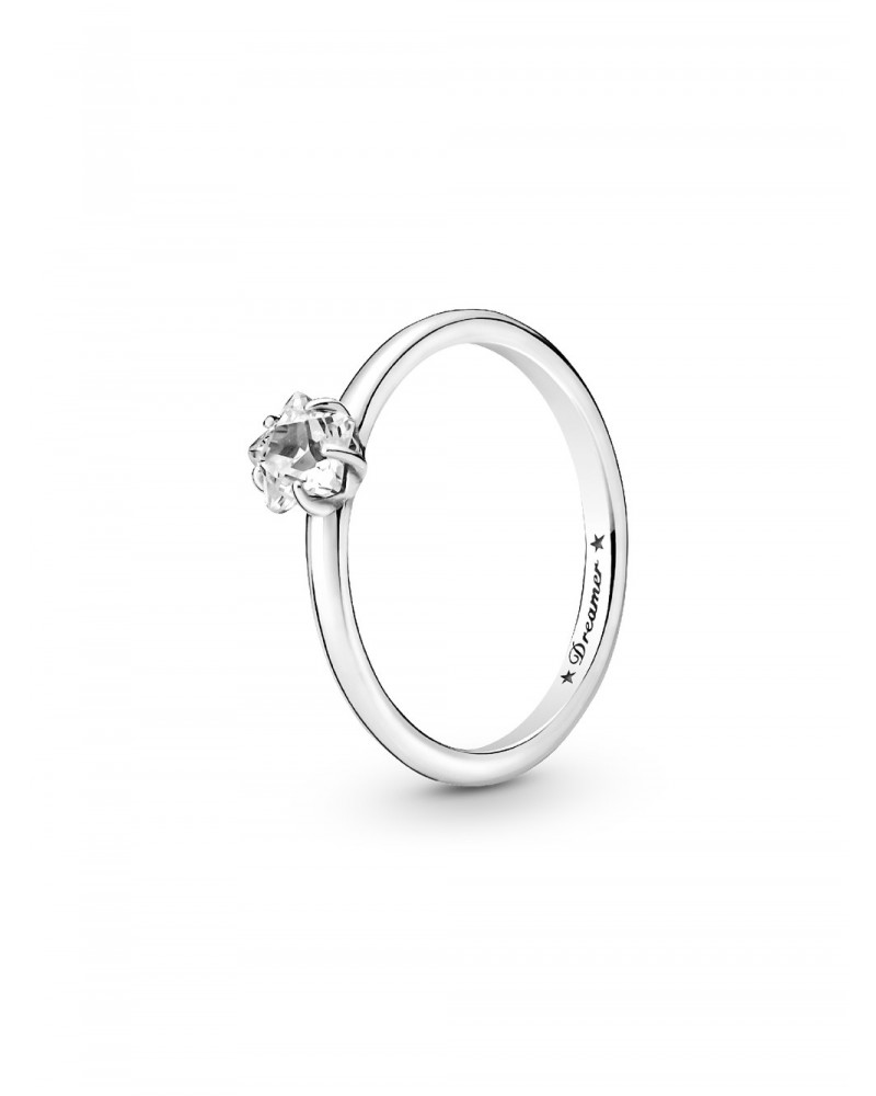 Anillo Pandora Solitario Estrella Brillante Celestial 190026C01