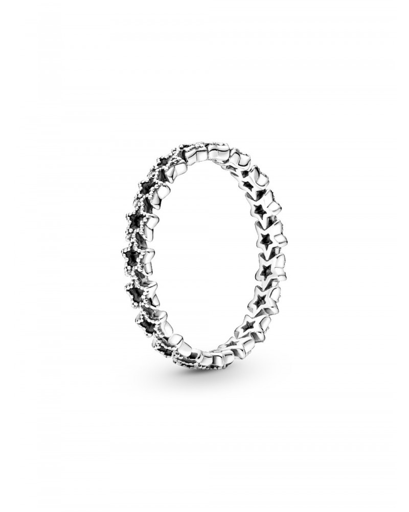 Anillo Pandora Banda de Estrellas Asimétricas 190029C00