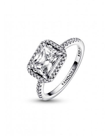 Anillo Pandora Halo Rectangular Brillante 192391C01 - foto 3