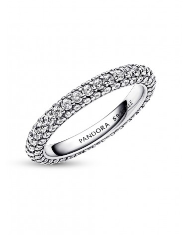Anillo Pandora Fila en Pavé Grabable 192627C01 - foto 3