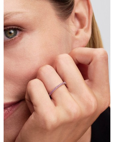Anillo Pandora Banda Brillante Rosa 192999C02 - foto 3
