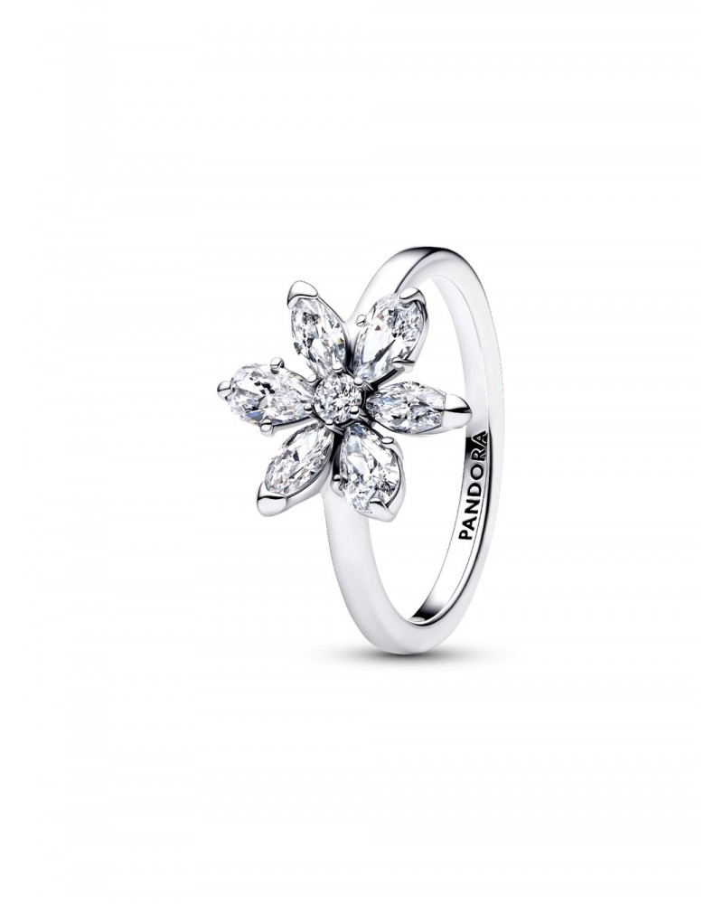 Anillo Pandora Cóctel Herbario Flor Brillante 193000C02