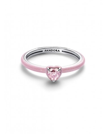 Anillo Pandora Corazón Chakra Rosa 193088C02 - foto 2