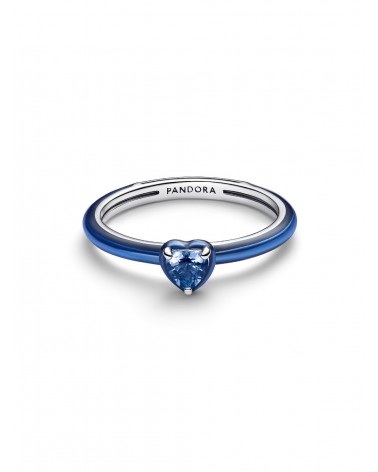 Anillo Pandora Corazón Chakra Azul 193088C03 - foto 2