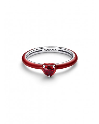 Anillo Pandora Corazón Chakra Rojo 193088C05 - foto 2