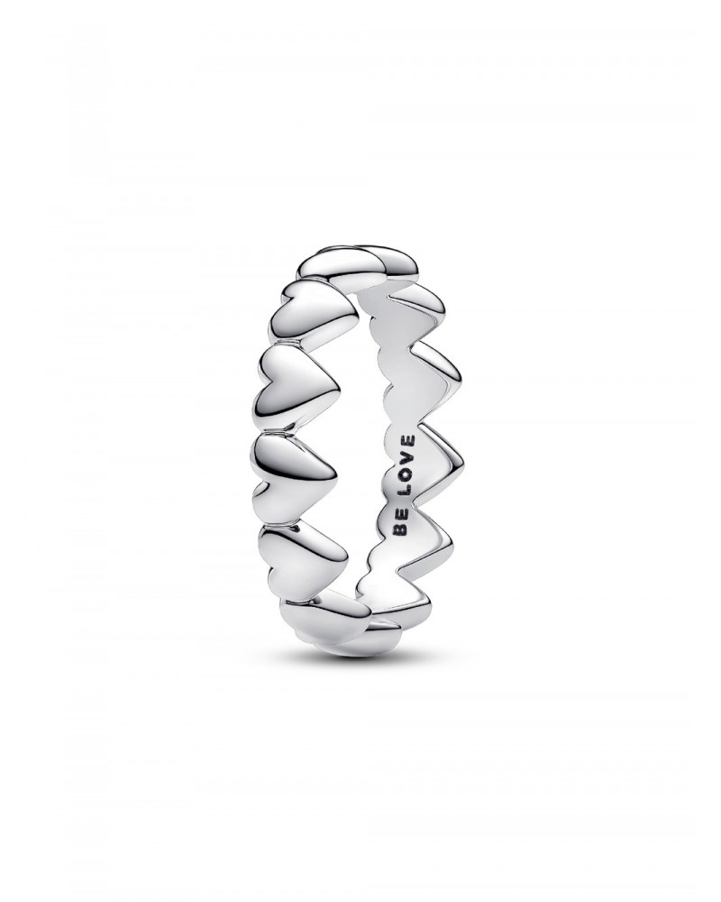 Anillo Pandora Fila de Corazones 193427C00