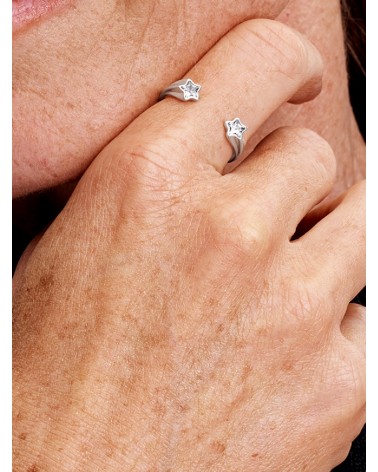 Anillo Pandora Abierto Estrellas Fugaces 193582C01 - foto 3