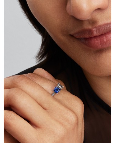 Anillo Pandora Gema y Stitch de Disney Azul 193740C02 - foto 3