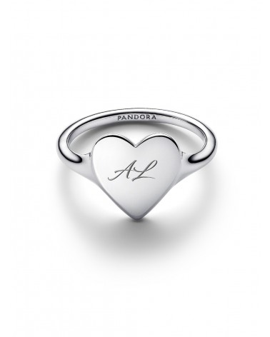 Anillo Pandora Corazón Grabable 193988C00 - foto 2