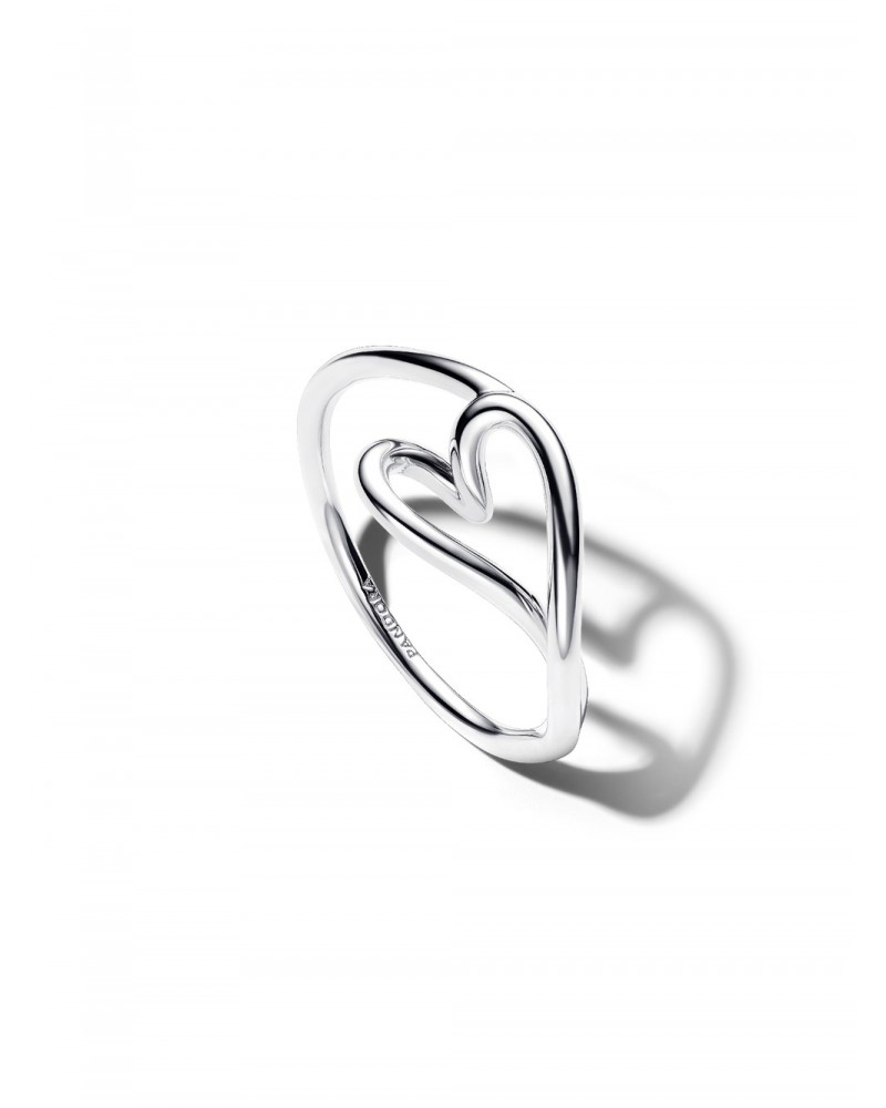 Anillo Pandora Corazón Pequeño Forma Orgánica 194361C00